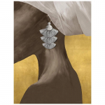 Kerge Luksus Aafrika Naised Plakat Abstraktsete Figuuride Seinakunst L&otilde;uendimaal Elutoa Seinale Dekoratiivpildid Kodu Dekoratsioon 30x45cm No Frame