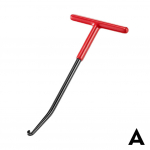 Mootorratta modifikatsiooni v&auml;ljalasketoru vedrukonks T-kujuline toru lahtiv&otilde;tmise paigaldust&ouml;&ouml;riist Ex O1I3 Black-1pcs