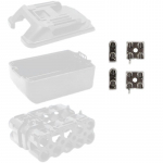 Nikkelleht-liitiumpatareikomplekt elektriline t&ouml;&ouml;riist 18650 liitiumioonelemendi pistik Bl1830 Makita 18V liitium-ioon akukarbi jaoks Lxt Bl1860 one size