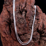 H&otilde;bedane karpkett, 925 sterlingh&otilde;be, unisex ehted, statement-ehted 18
