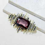 Temperamentne K&otilde;rgekvaliteediline &Otilde;ukonna Vee Teemant Ristk&uuml;likukujuline Kolmem&otilde;&otilde;tmeline Pross Ni&scaron;idisain Naiste R&otilde;ivaste Korsaaž Ehtepin