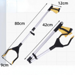 Grabber Reacher t&ouml;&ouml;riist Eriti pikk kokkupandav tugeva haardega magnetilise libisemisvastase l&otilde;ualuu pr&uuml;gikorjamise t&ouml;&ouml;riist kollane