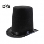 K&otilde;rge Silinder Must Jazz Topper M&uuml;ts Meestele ja Naistele &Otilde;ukonna H&auml;rrasmees Lame Viltm&uuml;ts Etendusteks Rollim&auml;ngudeks J&otilde;ulud