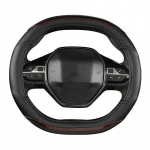 Peugeot 3008 4008 5008 auto roolikatte s&uuml;sinikkiust + PU-nahast auto salongitarvikutele