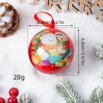 J&otilde;ulukaunistusega ripats P&auml;kapikupall J&otilde;ulukommikarp Loominguline ripats Raudpall j&otilde;ulutarvete ripats 6.8cm