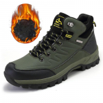 Meeste veekindlad libisemiskindlad talvised matkasaapad - K&otilde;rge s&auml;&auml;rega, paksustatud lumekingad plus cotton; 41 armee roheline v&auml;rv