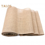 Peolaua jooksja džuudist kangast Boho stiilis plekikindel kodukaunistus DIY k&auml;sit&ouml;&ouml; Korduvkasutatav lauakaitse kaunistus balli banketi lauajooksja jaoks 2M