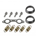 V&auml;ljalasketorustiku tihendi tihendi vedrukomplekt OEM 5811511 3610047 &Uuml;hilduv Polaris Sportsman Frontier jaoks valge