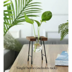 L&auml;bipaistev klaasist vaas H&uuml;dropooniline vaas Elutoa kontori t&ouml;&ouml;laua ornament lilleseade pott Porgandi v&otilde;ltslille simulatsioonivaas