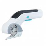 3,6 V juhtmeta elektrilised k&auml;&auml;rid, laetavad r&auml;tsepak&auml;&auml;rid, nahast kanga l&otilde;ikamismasin must/valge