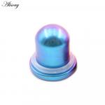 Alisouy 1 tk titaanist gradiendiga v&auml;rvilised silindrilised k&otilde;rvam&otilde;&otilde;turid koonuskorgid tunneli laiendaja venitusk&otilde;rvar&otilde;ngad augustavad keha ehted 1.6mm