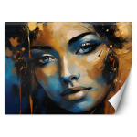 Tapeet Woman Gold Abstraction 100x70 kuldne