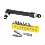 10 tk kruvikeeraja otsik 1/4 kuuskantpeaga mutriv&otilde;tme komplekt remondit&ouml;&ouml;riistad kaasaskantav topeltpea