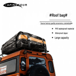 Veekindel auto katuse hoiukott &ndash; suure mahutavusega universaalne, sobib maasturitele FT2088 new 500L kamuflaaž/sinine