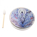 &Scaron;amaanitrumm Siberi trummi vaimmuusika K&auml;sitsi valmistatud &scaron;amaanitrumm koos Drum Sticki kodukaunistusega