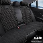 SEAMETAL linasest autoistme kate ees/taga linasest riidest padi hingav kaitsematt Universaalne enamiku veoautode maasturite kaubikute jaoks rear seat with backrest must