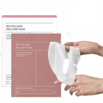 4 tk/karp Bio-Collagen n&auml;omask Niisutav V&auml;rskendav Niisutav N&auml;omask N&auml;o vananemisvastane nahahooldus 4pcs/box