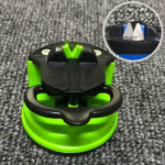 Uus noateritaja teritust&ouml;&ouml;riist, mida on lihtne ja ohutu teritada k&ouml;&ouml;gis kokanoad Damaskuse noad teritaja imemine roheline