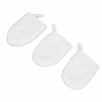 3 tk flanellist meigieemalduskindad kooriv k&auml;ter&auml;tik meigipuhastuskindad huulepulga jaoks