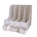 Failikarp Mugav suure mahutavusega laialdaselt kasutatav dekoratiivne eemaldatav kauakestev vastupidav kirjatarvete failikorvi hoiukast kooli AVE jaoks sinine