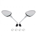 Kroomitud vasak- ja parempoolne tahavaatepeegel Vespa Sprint 50 125 150 2014-2022 jaoks