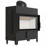 Steel fireplace KRATKI LUCY 16 kW &Oslash; 200 self closing door must