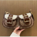 Koujia 2024 Naiste Ashton Retro Kaenahune Baguette Mootorratta &Otilde;lakott 25x10x7 cm
