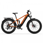 Dukawey Silvertip8 maastikuratas 1000W, 52V 20Ah, 26&rdquo; paksud rehvid, h&uuml;draulilised ketaspidurid, IP54 veekindel e-maastikuratas 52V 1000W 20Ah