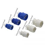 1/2 3/4 1 Sise-/V&auml;liskeere sisel&auml;bim&otilde;&otilde;dule 20/25/32mm PVC-liitmik Veetoru Liitmik PVC Vooliku Parandusadapter BSP Keere 1I2 Inch Male-20mm hall