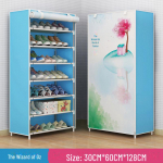 Lihtsustatud mitmekihiline kingariiul: Tolmukindel kapp kodu ja &uuml;hiselamu hoiustamiseks Length 60 Width 30