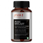 Jiva Pure Shilajit | Puhastab verd, suurendab vastupidavust ja noorendab kudesid | Puhas Shilajit Himaalajast, 60 tabletti x 2 tk pakendis