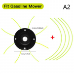 Terasest muruniidukipea, 4 rida, bensiini/liitiumiga murutrimmeri vahetuspea Aia umbrohu v&otilde;sal&otilde;ikuri osa eemaldamine Fit Gasoline Mower