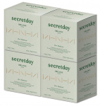 Secretday For Nature Orgaanilised h&uuml;gieenisidemed 4 pakki, 4 t&uuml;&uuml;pi, vali 1 (keskmine / suur / &ouml;ine / pikk pesukaitse) Medium size 14 sheets * 4 packs