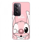 Coque de t&eacute;l&eacute;phone - Maniacase - Oppo Reno 12 5G - Silicone - Souple - Stitch Angel mignon
