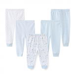 5 komplekti vasts&uuml;ndinud t&uuml;drukute p&uuml;kse puuvillased beebipoiste p&uuml;ksid suvised retuuside komplekt 6M