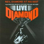 LP plaat NEIL DIAMOND - Live Diamond MCF3137 MCA Records 1982 UK Pop Kasutatud