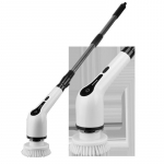 Seitsme-&uuml;hes juhtmevaba elektriline puhastushari pika k&auml;epidemega, sisset&otilde;mmatav vannitoa, tualeti, p&otilde;randa elektriline hari