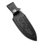 Mugav k&ouml;&ouml;giriistade hoiukott Stiilne nahast noahoidik Praktiline nahast tupp v&ouml;&ouml; jaoks Tasku must