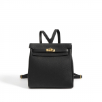 Uus lehmanahast t&uuml;drukute seljakott suure mahutavusega lukuga naiste mood ehtsast nahast naiste kott