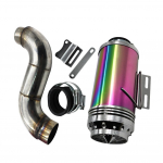 Roostevaba terasest mootorratta modifitseeritud v&auml;rviline &otilde;hufilter &Otilde;hufiltri tarvikud Ghost Fire Eagle GY6 LED jaoks