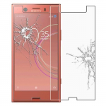 Film de protection d'&eacute;cran - Phonillico&reg; - Sony XPERIA XZ1 COMPACT - Verre tremp&eacute; - Anti rayures - Transparent