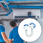 Condensate Automatic Clear Easy Installation 3/4 inch PVC U for Effectively Drains HVAC