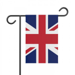 Drapeau &ndash; Royaume-Uni &ndash; 32 x 47,5 cm &ndash; Pol&uuml;ester &ndash; Rekto/verso mulje &ndash; Jardin ext&eacute;rieur