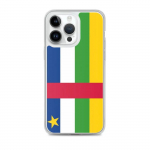 Coque T&eacute;lephone Drapeau R&eacute;publique centralfricaine &ndash; iPhone 14 Pro Max