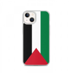 Coque iPhone &ndash; mitmev&auml;rviline &ndash; Drapeau de la Palestine &ndash; Souple &ndash; Design fin et l&eacute;ger &ndash; iPhone 13