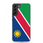 Coque T&eacute;l&eacute;phone &ndash; Samsung &ndash; Galaxy S22 Ultra &ndash; Drapeau Namibie &ndash; Supp &ndash; Mitmev&auml;rviline