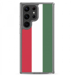 Coque T&eacute;l&eacute;phone - Samsung - Galaxy S23 - Drapeau Hongrie - Souple - Mitmev&auml;rviline
