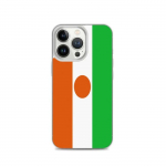 Coque pour iPhone - Drapeau du Niger - iPhone 13 Pro - Silikoonist supp - Design l&eacute;ger - Maksimaalne kaitse