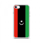 Coque iPhone - Libye - Drapeau - Souple - Mitmev&auml;rviline - Design fin et l&eacute;ger