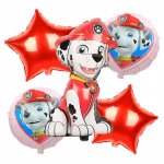 PAW Patrol S&uuml;nnip&auml;evapeo Dekoratsioon Uus Versioon &Otilde;hupallikomplekt &Uuml;hekordsed N&otilde;ud Laste &Uuml;rituste Tarvikud B&auml;nner Taust Kingitus Other